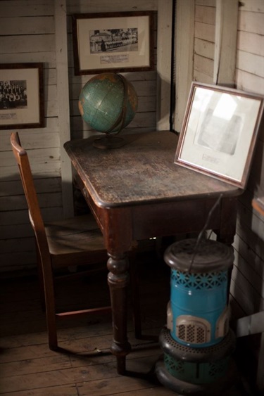 Antique desk and chair in FCMG's Vintage Village