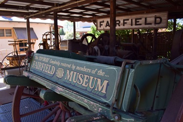 Antique tip dray at FCMG's Vintage Village