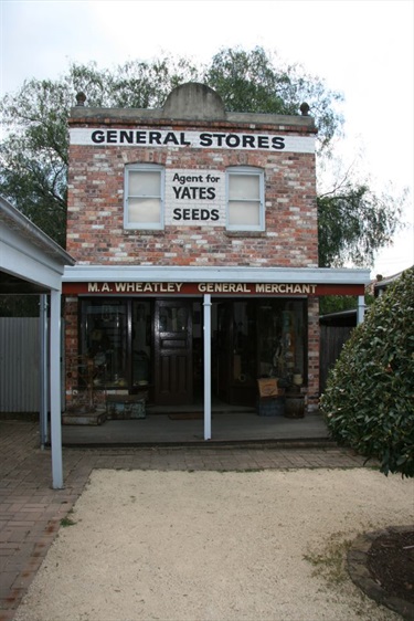 M.A.Wheatley general merchant in the Vintage Village