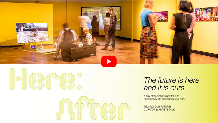Youtube Thumbnail for Here After artist talks