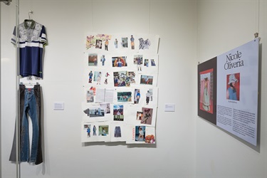 Who Are You Wearing? - Installation view