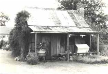 The Slab Hut at 53 Church St, Cabramatta, c1984