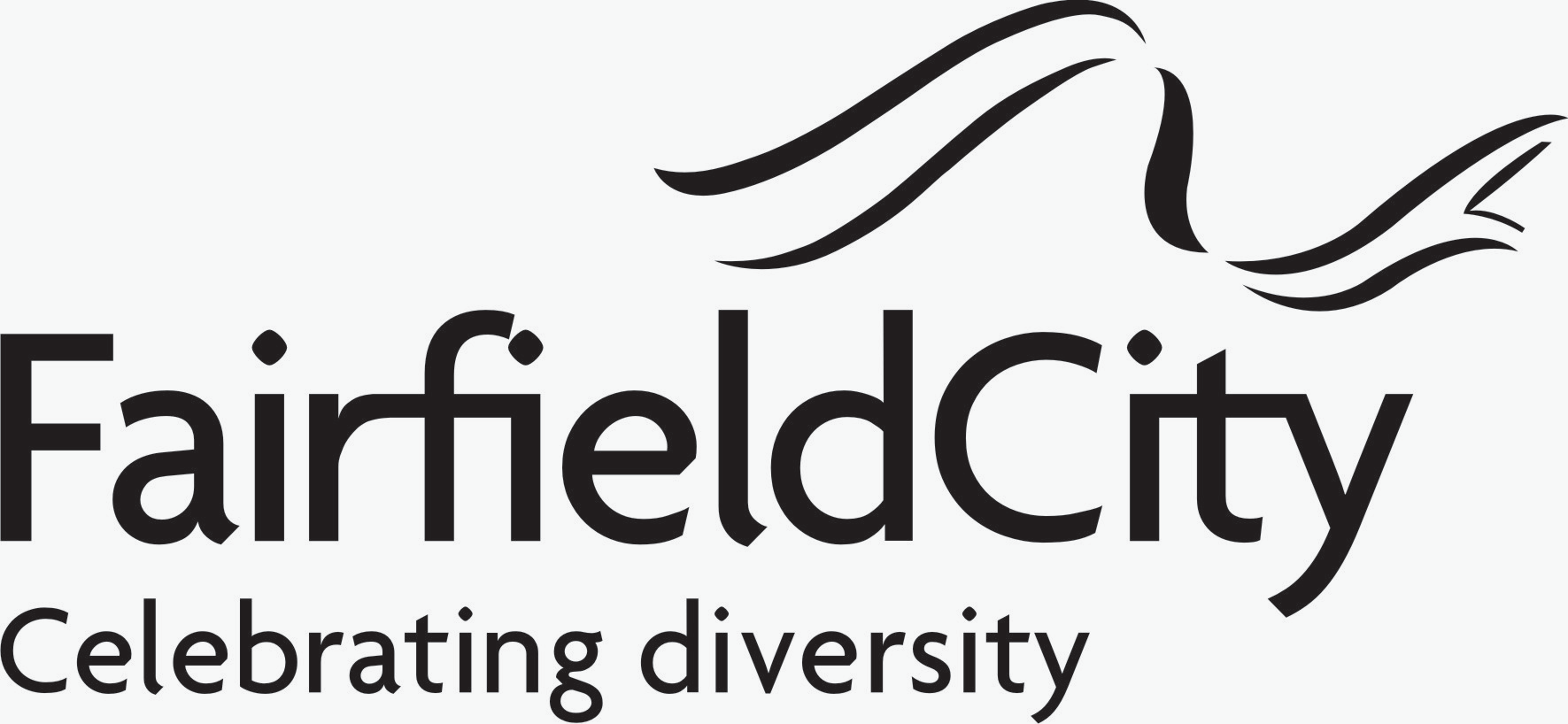 Fairfield City black logo